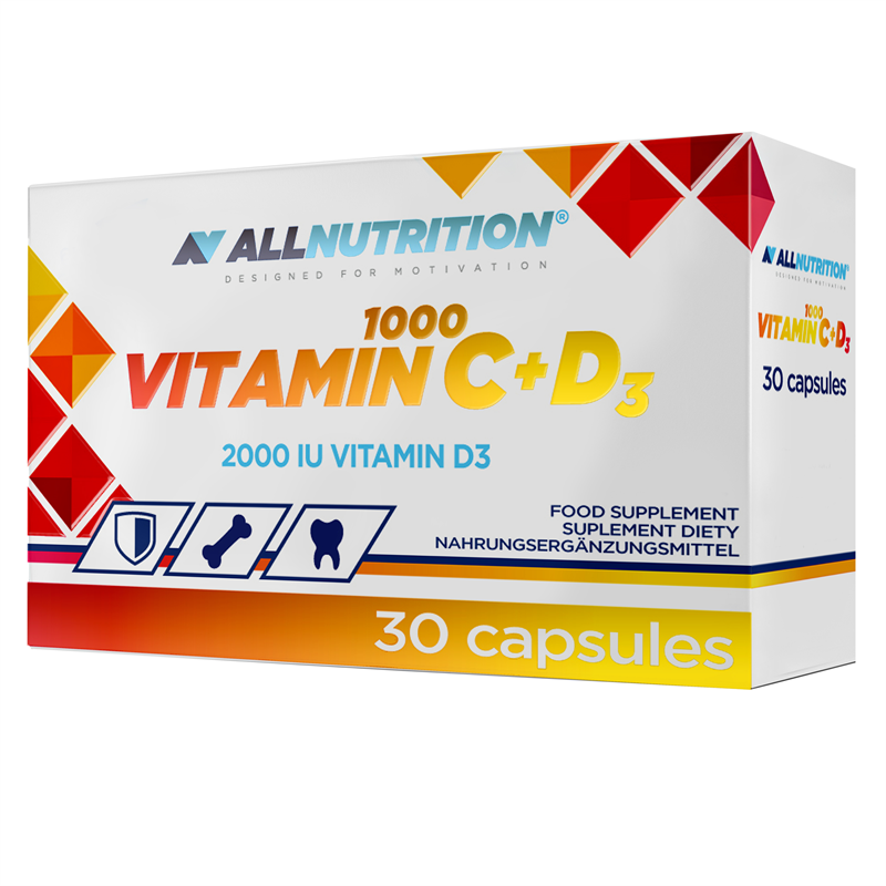ALLNUTRITION Vitamin C 1000 + D3