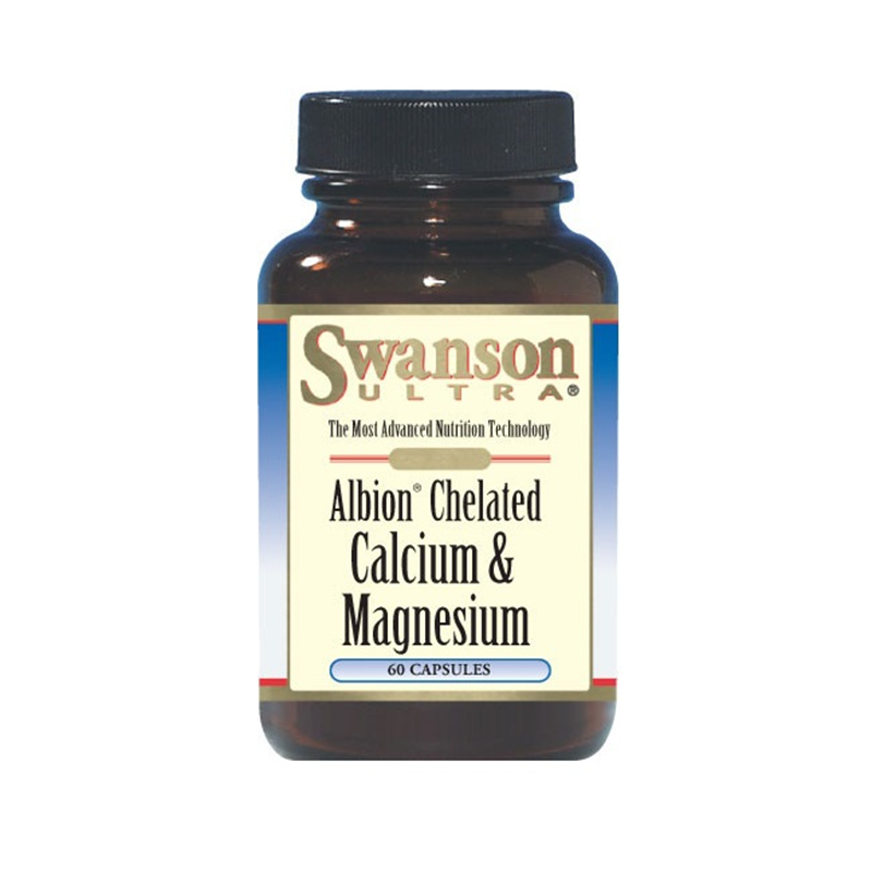 Swanson Albion Chelated Calcium & Magnesium