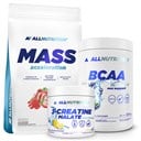 3-Creatine Malate 250g + BCAA MAX SUPPORT INSTANT 500g + Mass Acceleration 3000g ()