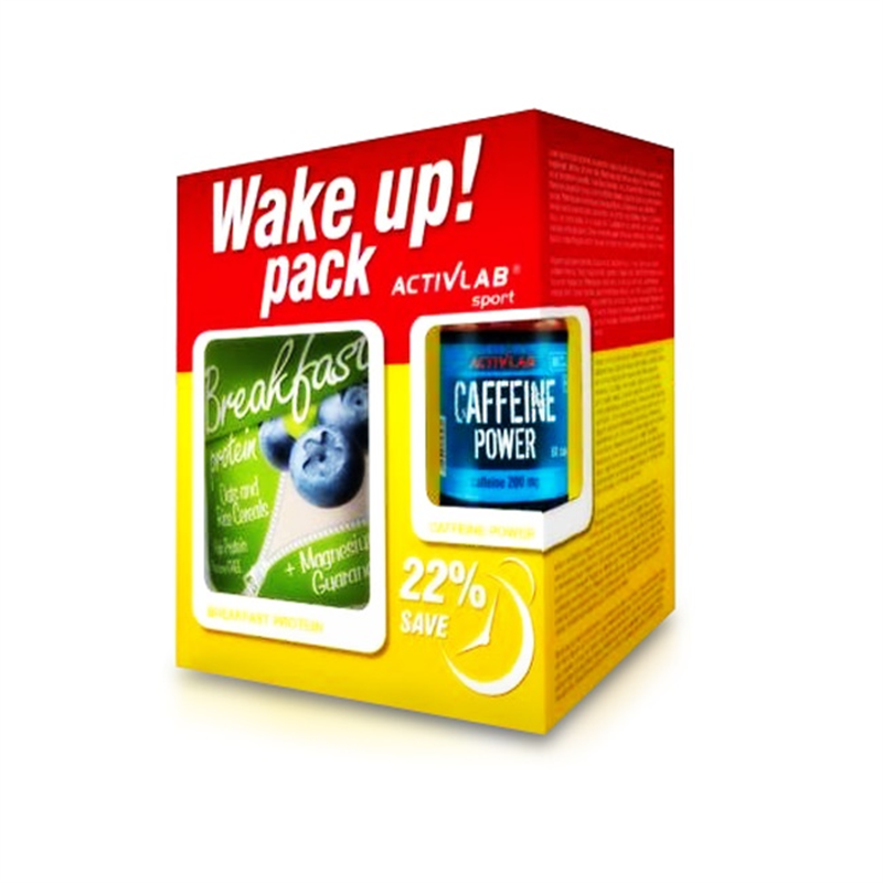 ActivLab Wake up Pack-Breakfast Protein+Caffeine Power