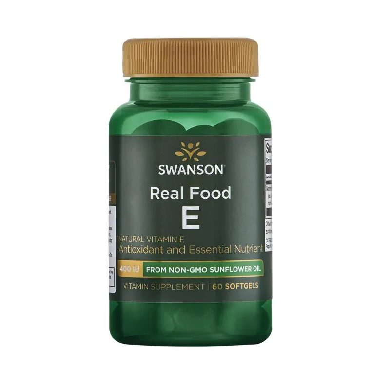 Swanson REAL FOOD Natural Vitamin E