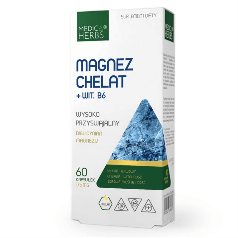 Medica Herbs Magnez Chelat + Wit. B6