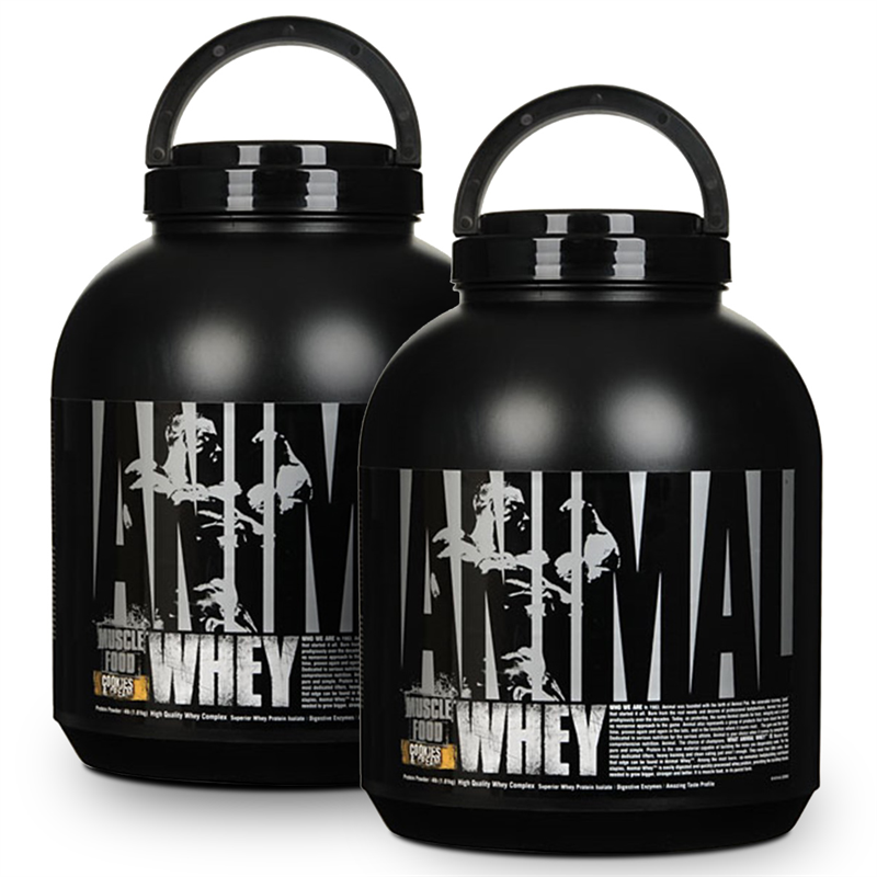 Universal Nutrition Animal Whey + Animal Whey drugi za - 50%