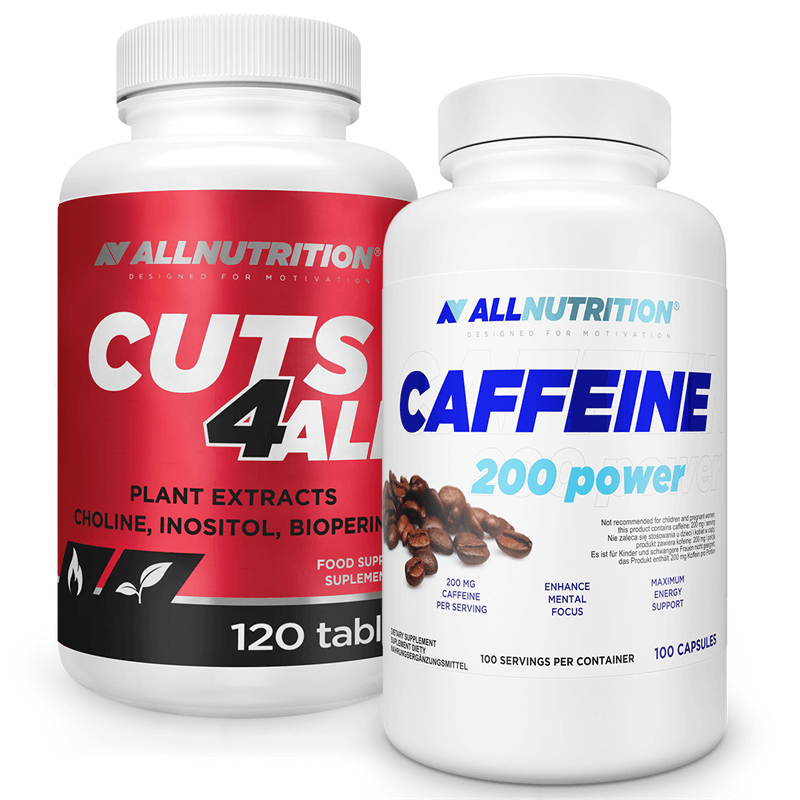 ALLNUTRITION Cuts4ALL 120tab + Caffeine 100caps