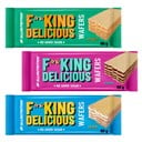 3x Fitking Delicious Wafers 80g ()