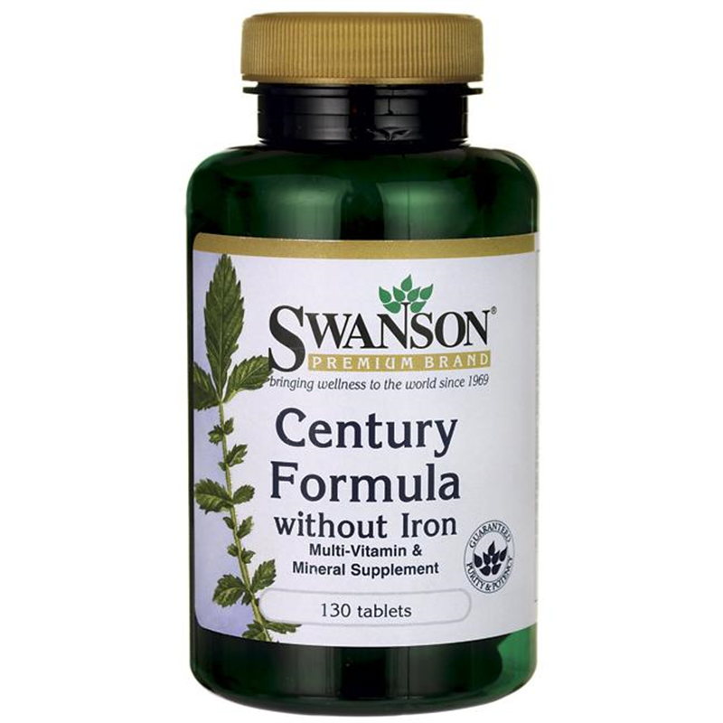 Swanson Century Formula Multivitamin without Iron