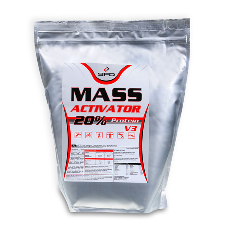 SFD NUTRITION SFD Mass Activator - Wyprzedaż Smaków
