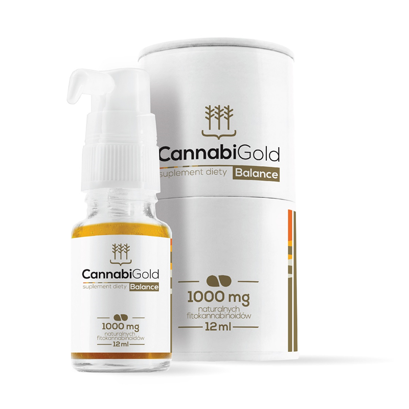 CannabiGold Olejek CBD CannabiGold Balance 1000 mg