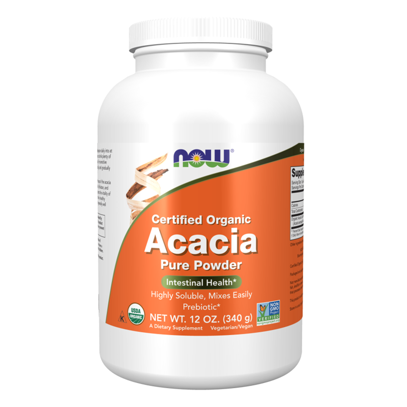 Now Acacia Fiber Organic Powder
