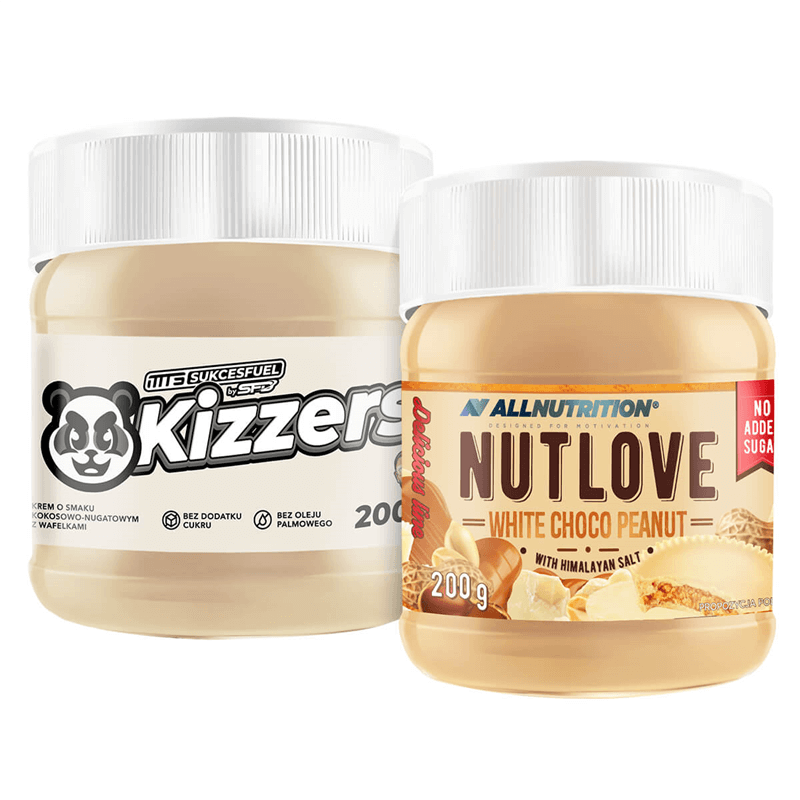ALLNUTRITION NUTLOVE Krem 200g + Krem Kizzers 200g