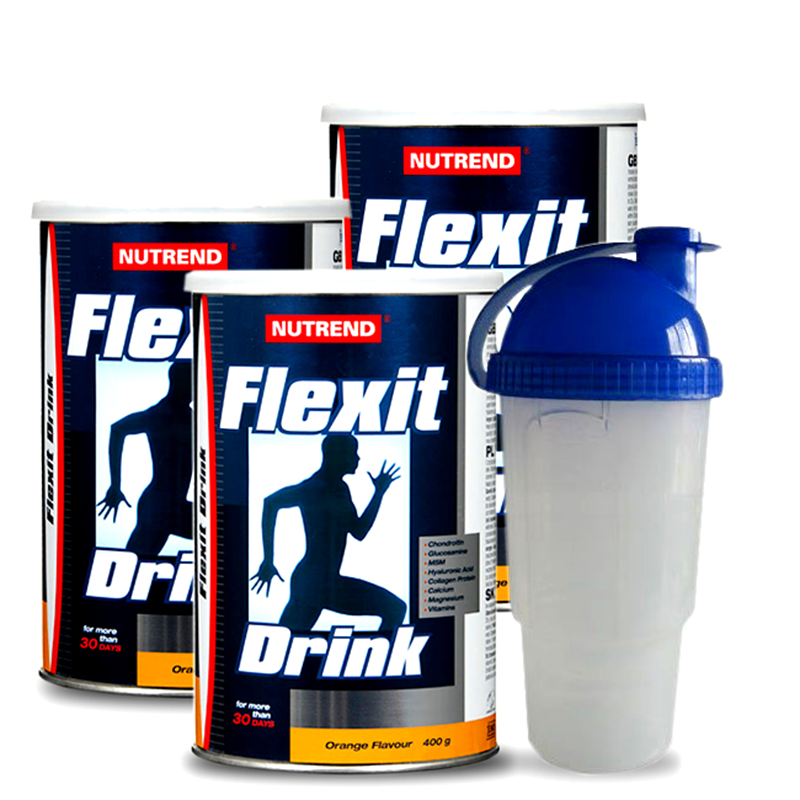 Nutrend 3x Flexit Drink + Shaker