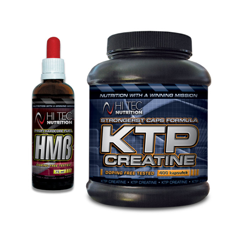 Hi-Tec Nutrition HMB Liquid + KTP Creatine 200cps GRATIS