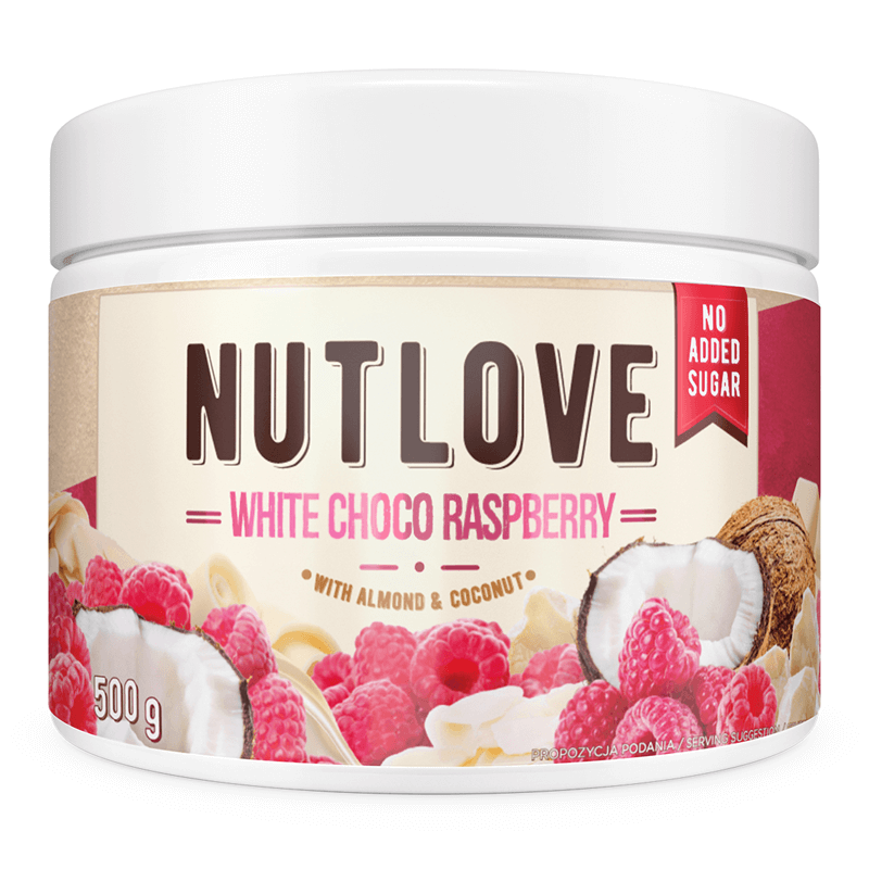 ALLNUTRITION NUTLOVE White Choco Raspberry