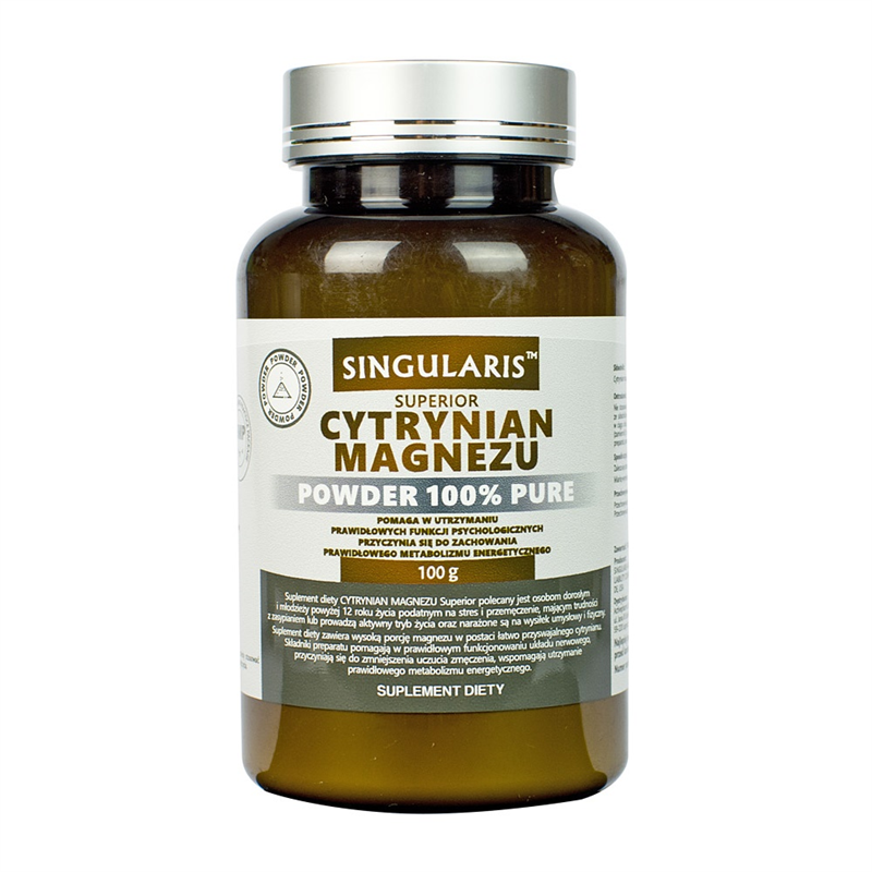 Singularis Cytrynian Magnezu Powder 100% Pure