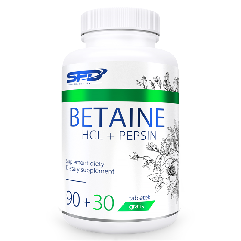 SFD NUTRITION Betaine HCL + Pepsin