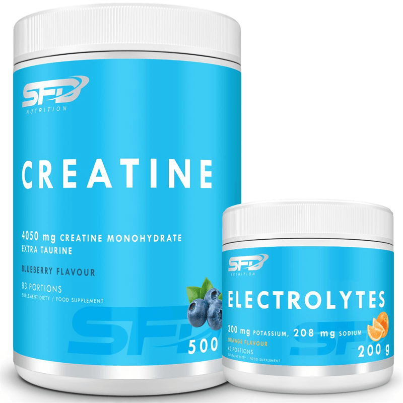 SFD NUTRITION Creatine 500 g + Electrolytes 200 g
