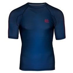 Short Sleeve Rashguard Active Blue