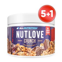 5+1 Gratis Nutlove Crunch 500g