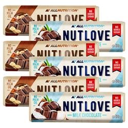 5+1 Gratis Nutlove Milk Chocolate Bar 69g