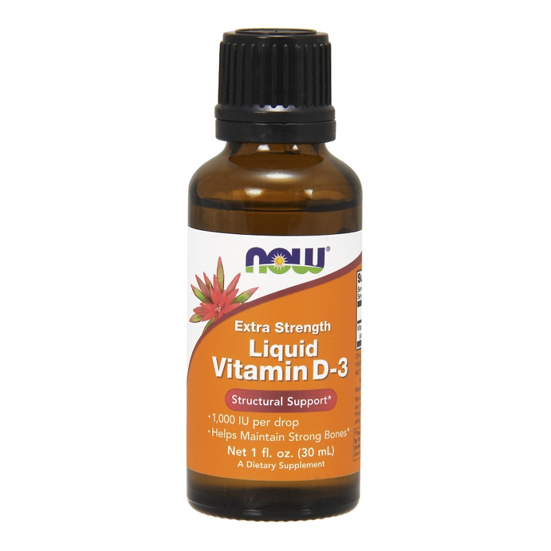 Now Vitamin D-3 Extra Strength Liquid