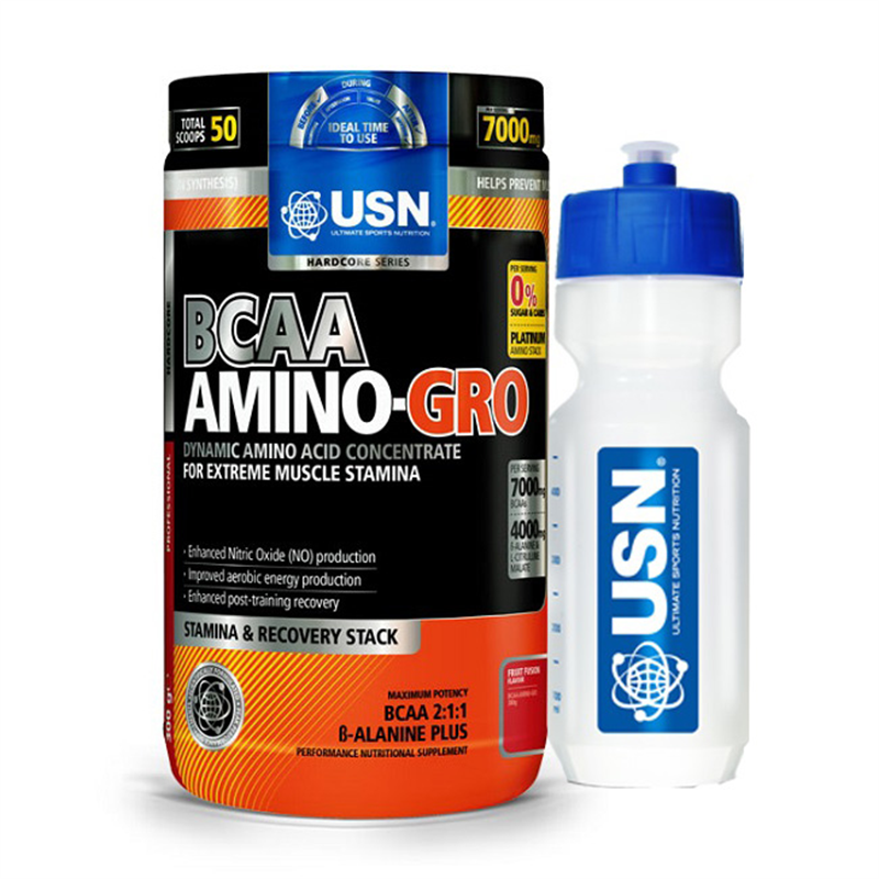 USN BCAA Amino-Gro + Bidon