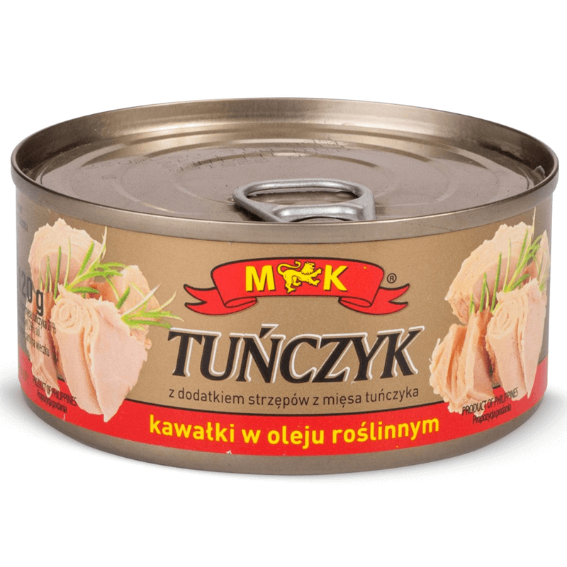 MK Tuńczyk kawałki w oleju roślinnym