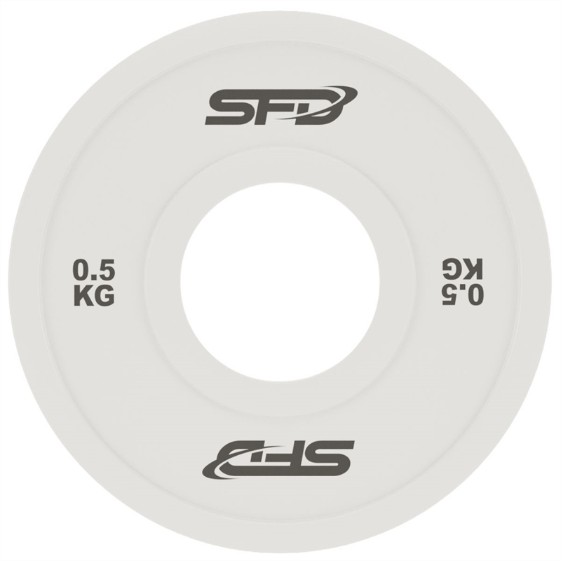SFD Gym Fractional Rubber Plate 0,5 kg