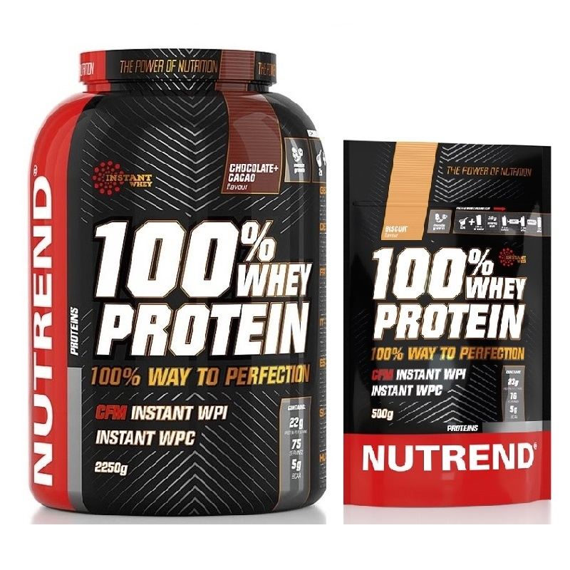 Nutrend 100% Whey Protein + 100% Whey Protein