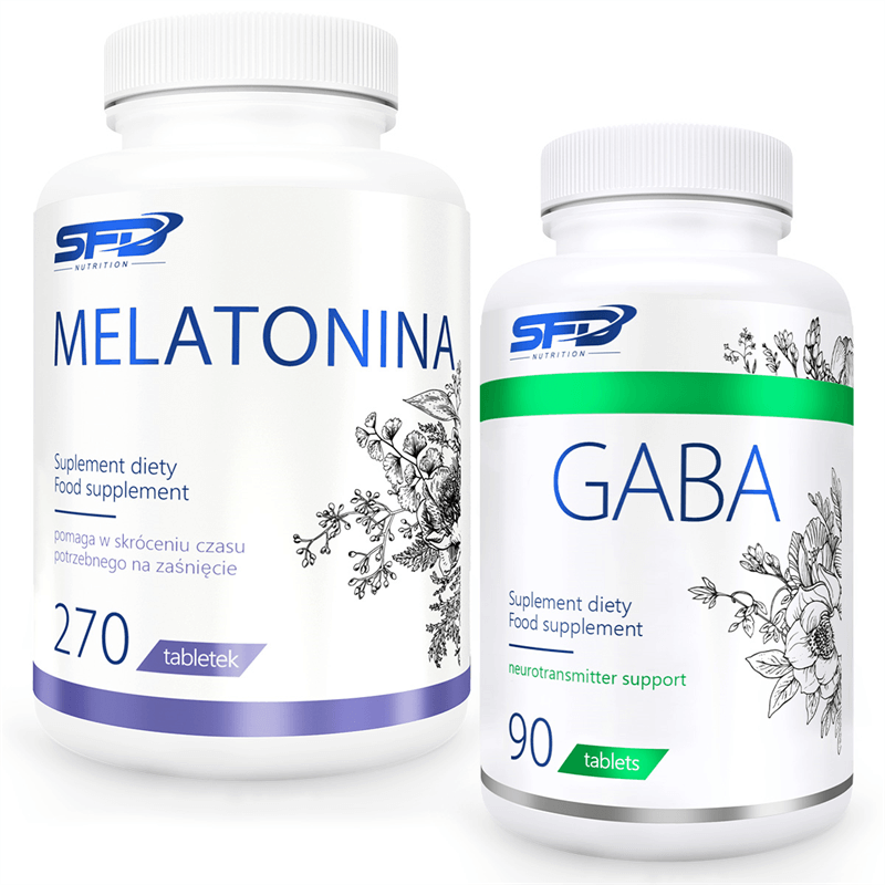 SFD NUTRITION Melatonina 270tab + Gaba 90tab