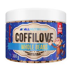 COFFILOVE Ziarna Kawy W Białej Czekoladzie Z Cynamonem