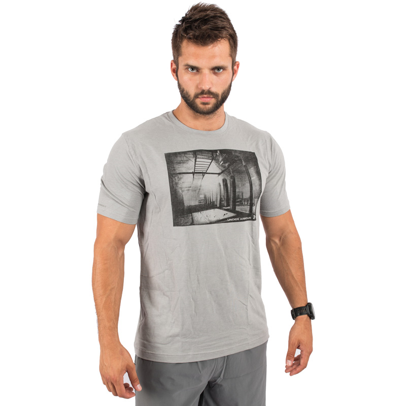 Under Armour Photoreal Gym SS T Light Grey