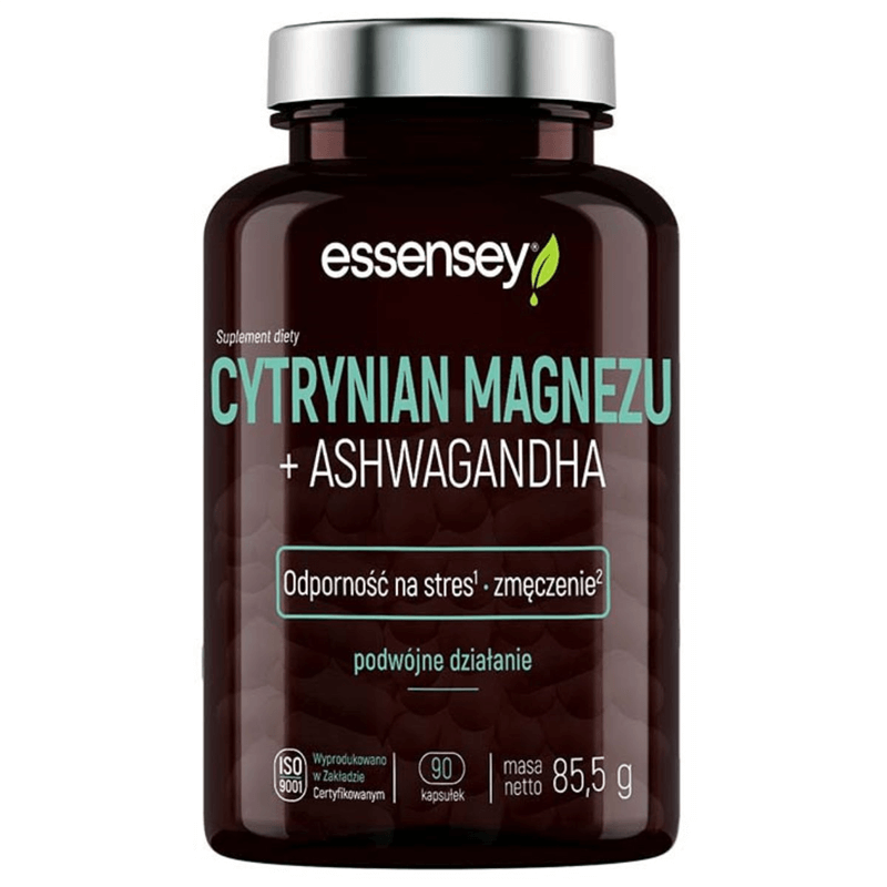 Essensey Cytrynian Magnezu + Ashwagandha