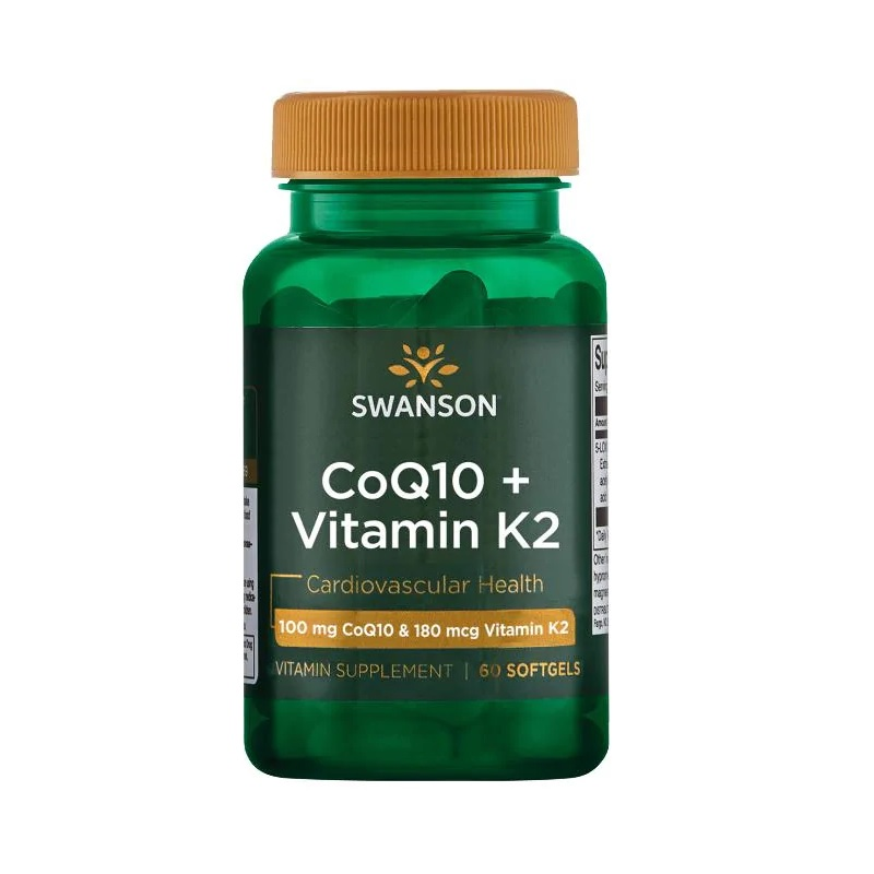 Swanson Coq10 + Vitamin K2
