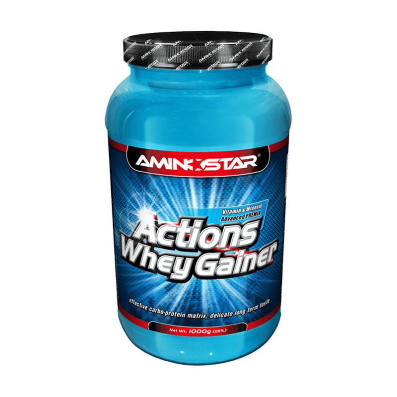 Aminostar Whey Gainer ACTIONS