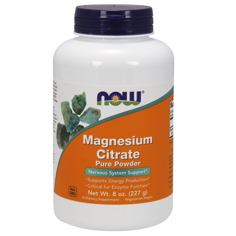 Now Magnesium Citrate Pure Powder