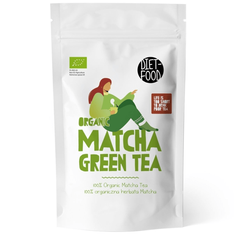 Diet Food Bio Zielona Herbata Matcha