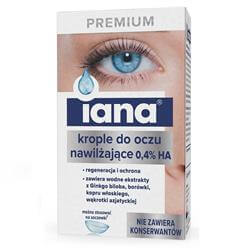 Iana Krople Do Oczu Premium 0,4% HA