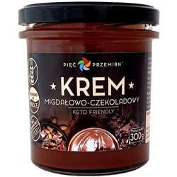 Krem migdałowo - czekoladowy