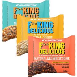 12 x Fitking Delicious Natural Cookie 40g