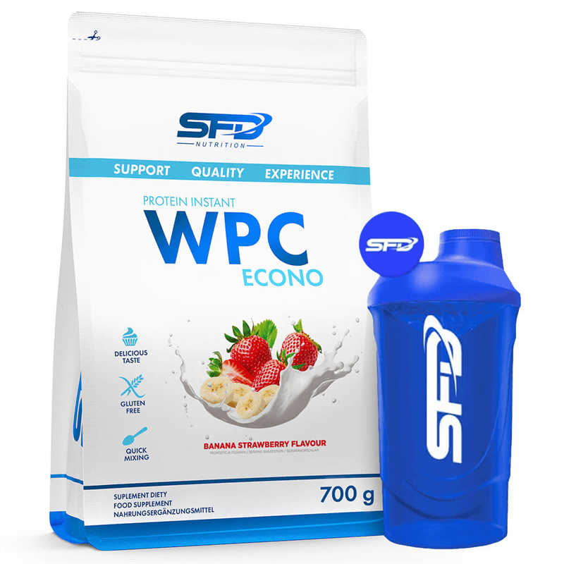 SFD NUTRITION WPC Protein Econo 700g + Shaker