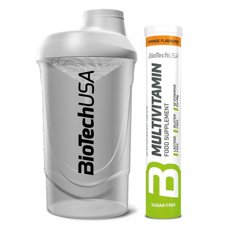 BioTechUSA Multivitamin 20tab + Shaker Gratis