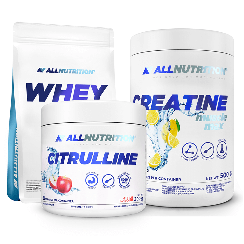 ALLNUTRITION Whey Protein 908g + Creatine 500g + Citrulline 200g