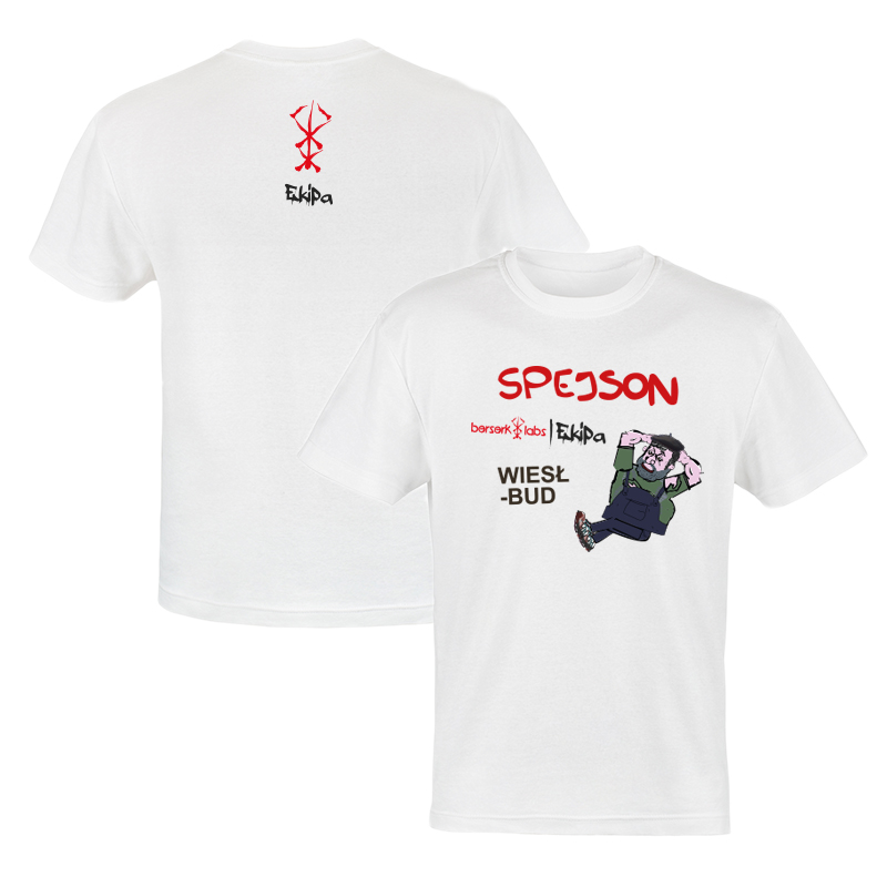 Berserk Labs Ekipa T-shirt Spejson Wiesł-Bud MMA