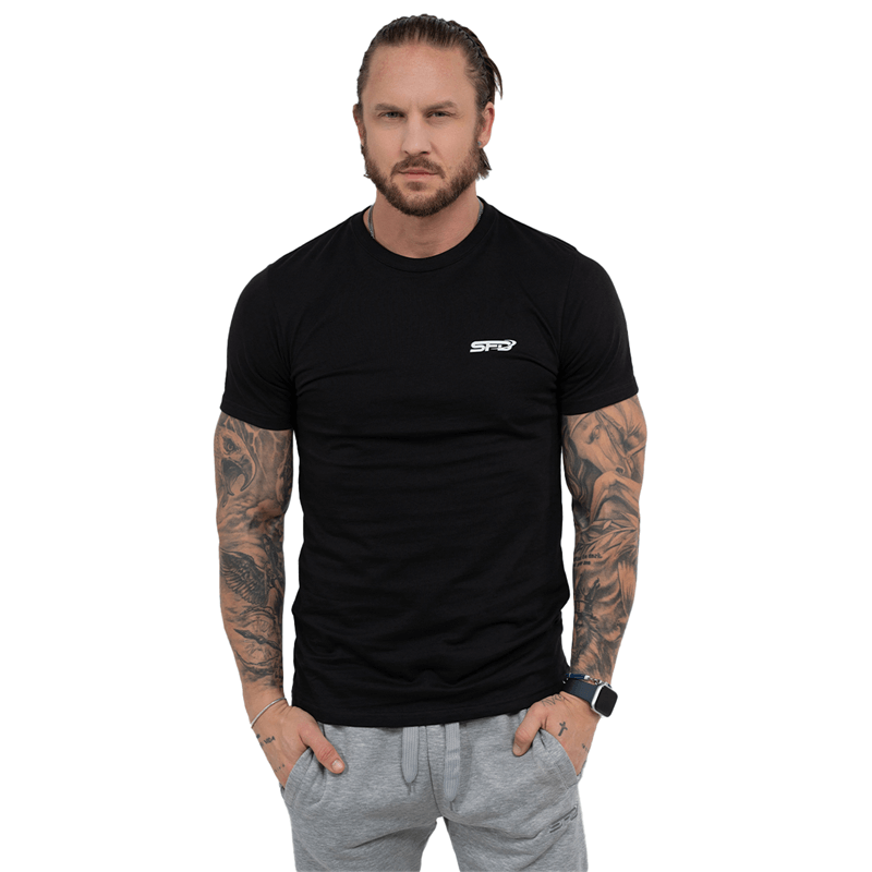 SFD WEAR Męski T-SHIRT Essential Black