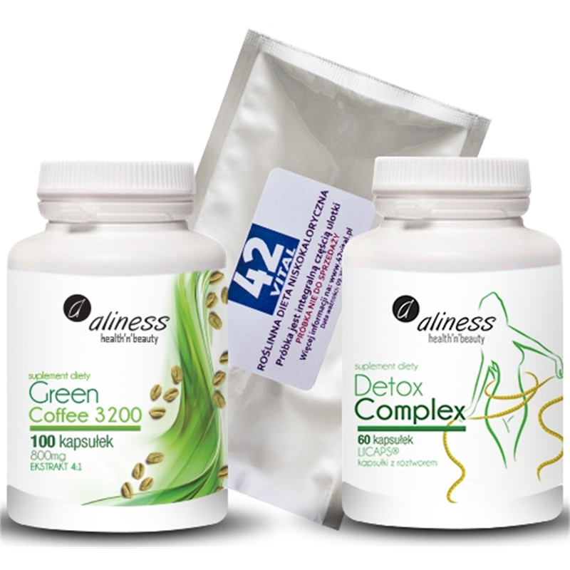 Medicaline Zielona Kawa+Detox+Próbka 42 Vital GRATIS