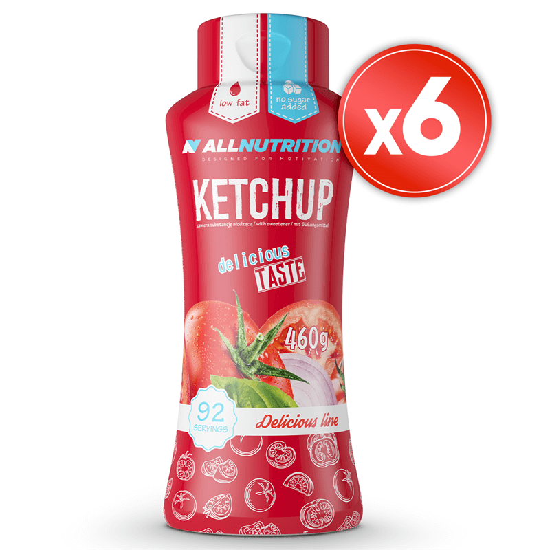 ALLNUTRITION 6x Sauce Ketchup 460g