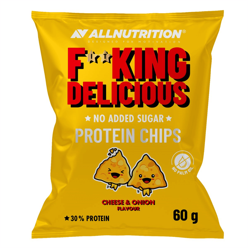 ALLNUTRITION Fitking Delicious Protein Chips Cheese & Onion