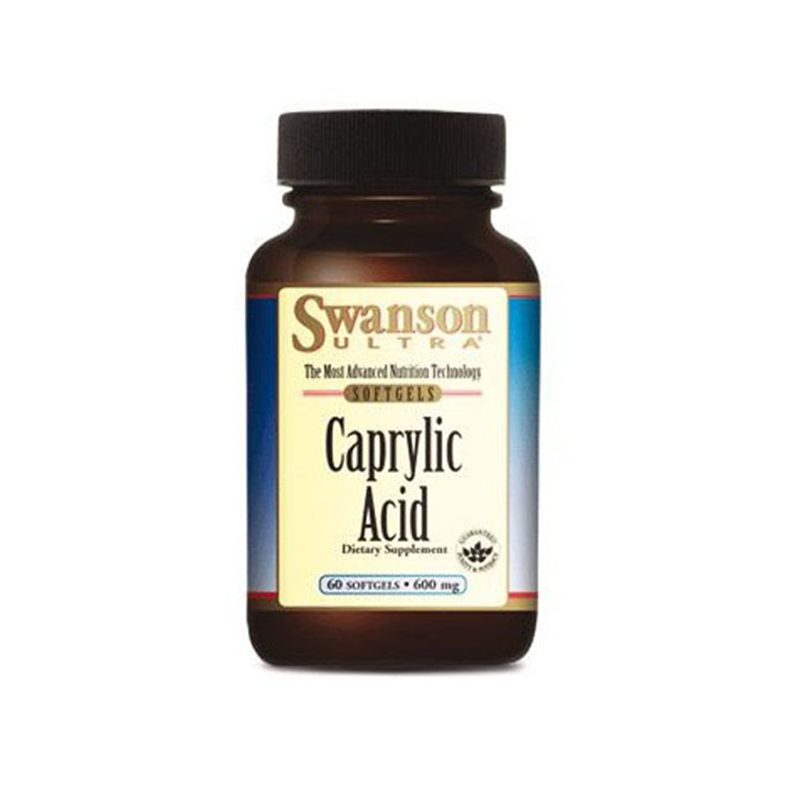 Swanson Kwas kaprylowy (Caprylic Acid 600mg)
