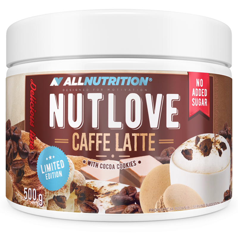 ALLNUTRITION Nutlove Caffe Latte With Cocoa Cookies - Limited Edition