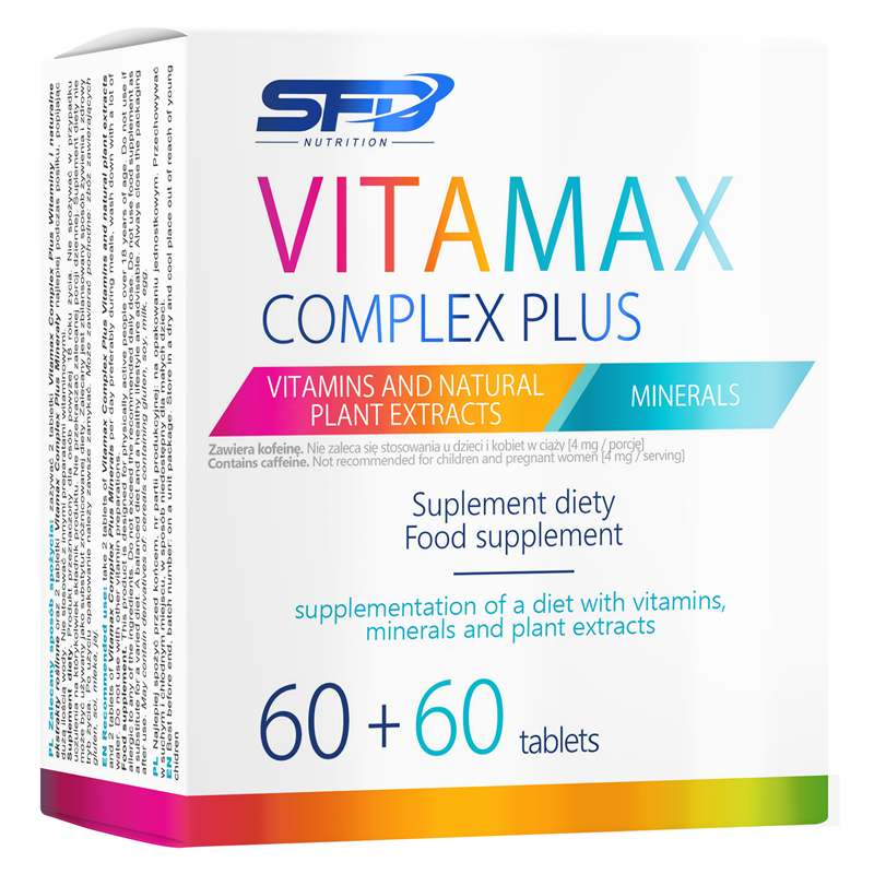 SFD NUTRITION VitaMax Complex Plus